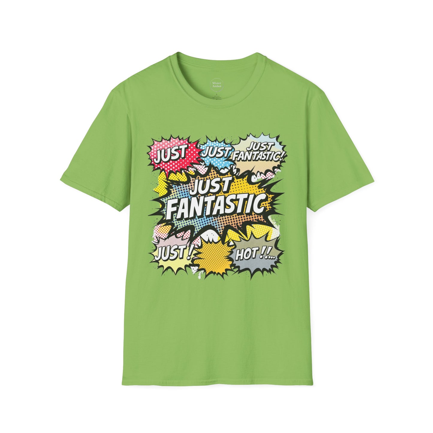 Ambot's Just Fantastic Pop Art Tee Unisex Softstyle T-Shirt
