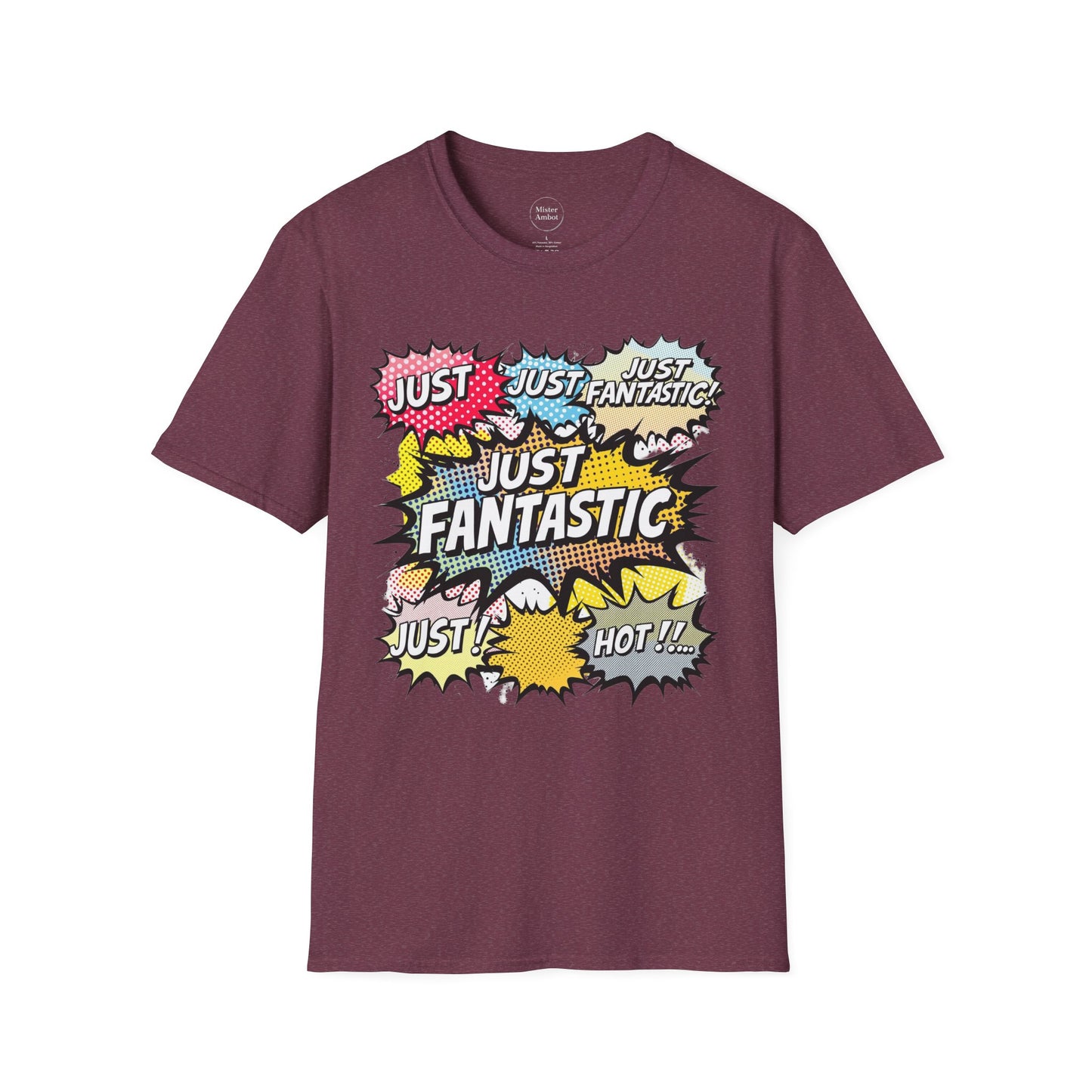 Ambot's Just Fantastic Pop Art Tee Unisex Softstyle T-Shirt