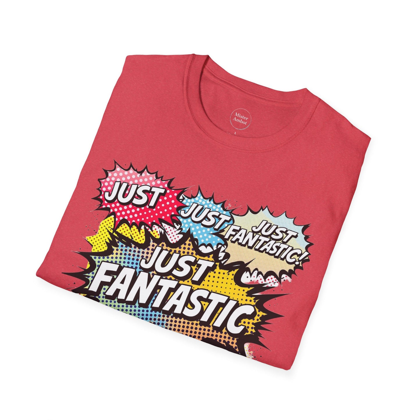 Ambot's Just Fantastic Pop Art Tee Unisex Softstyle T-Shirt