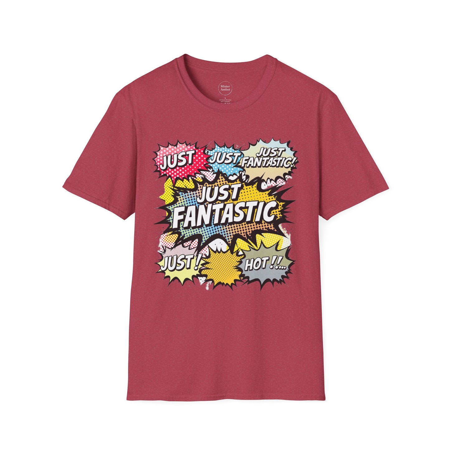 Ambot's Just Fantastic Pop Art Tee Unisex Softstyle T-Shirt