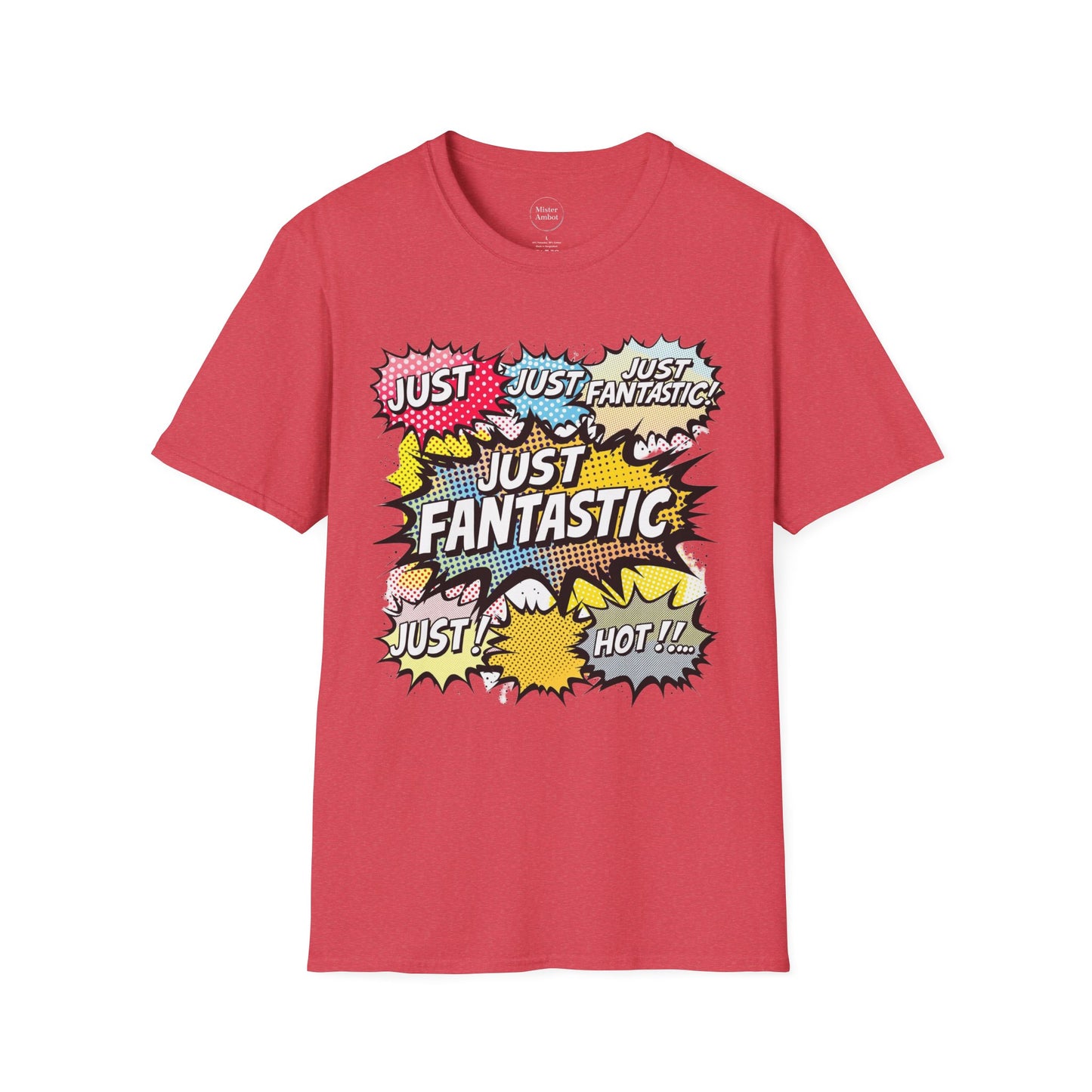Ambot's Just Fantastic Pop Art Tee Unisex Softstyle T-Shirt